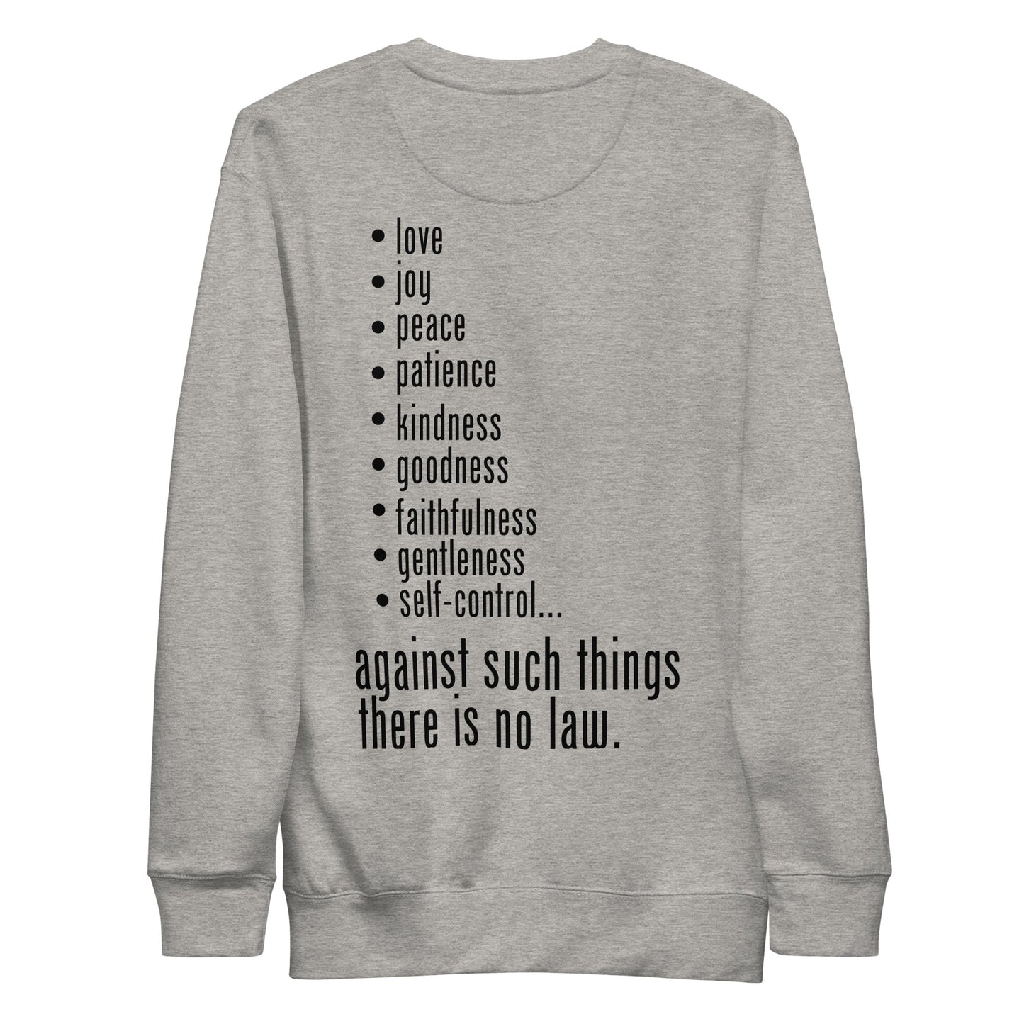 Eat More Fruit Unisex Crewneck Premium Sweatshirt