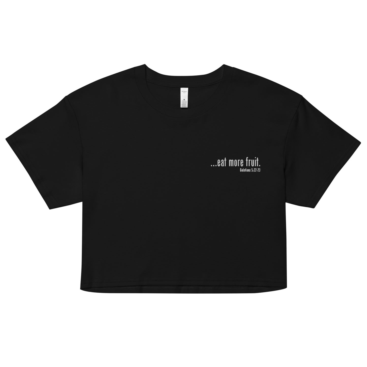 Eat More Fruit Women’s Crop Top