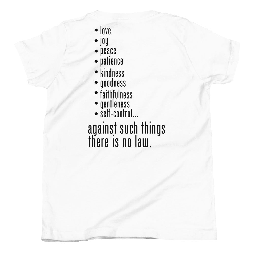 Eat More Fruit Youth Short Sleeve T-Shirt